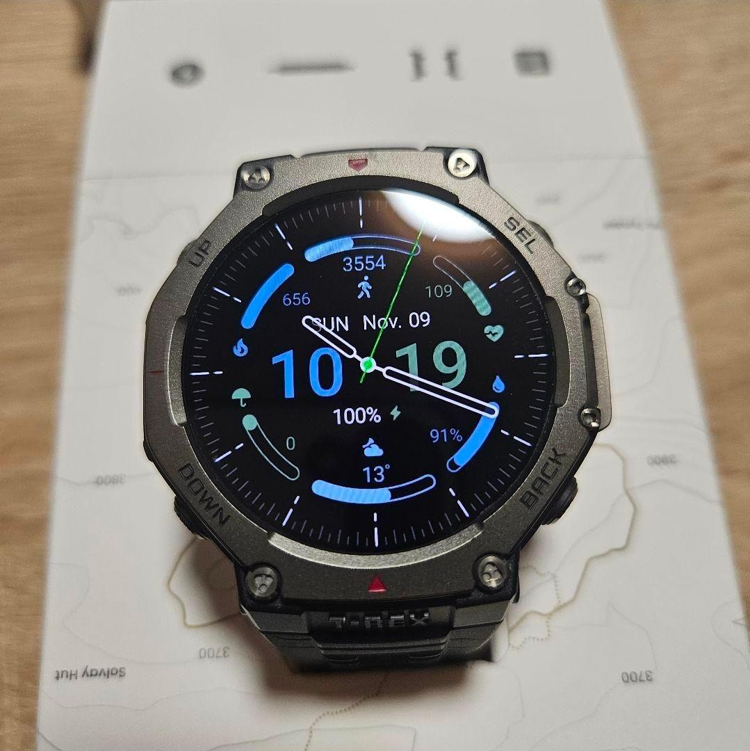 amazfit T-Rex 3 ブラック (おまけ付き)