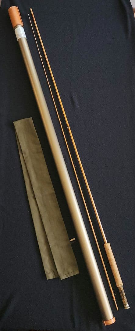 アキマルバンブーロッド　4番 8フィート