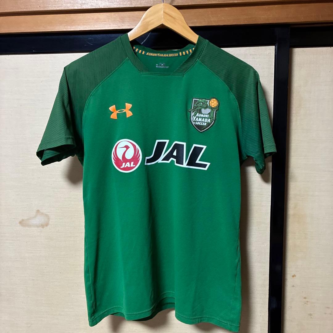 青森山田高校サッカー部　アンダーアーマートレーニングウェア　上下セット　支給品