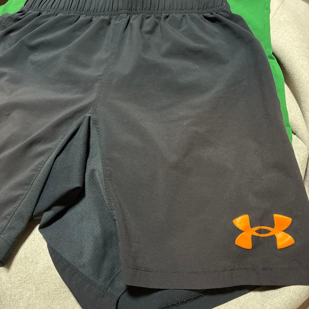 青森山田高校サッカー部　アンダーアーマートレーニングウェア　上下セット　支給品