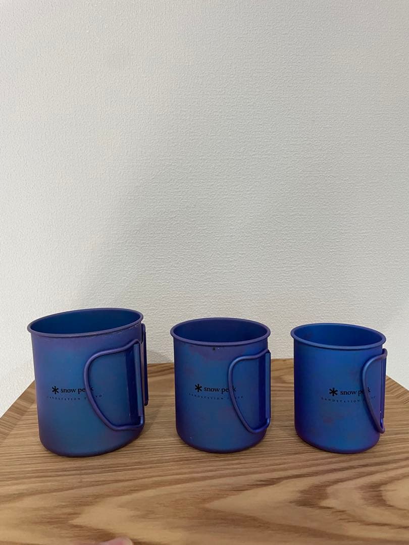  PEAK ランドステーション限定　チタンシングルマグ　3点セット