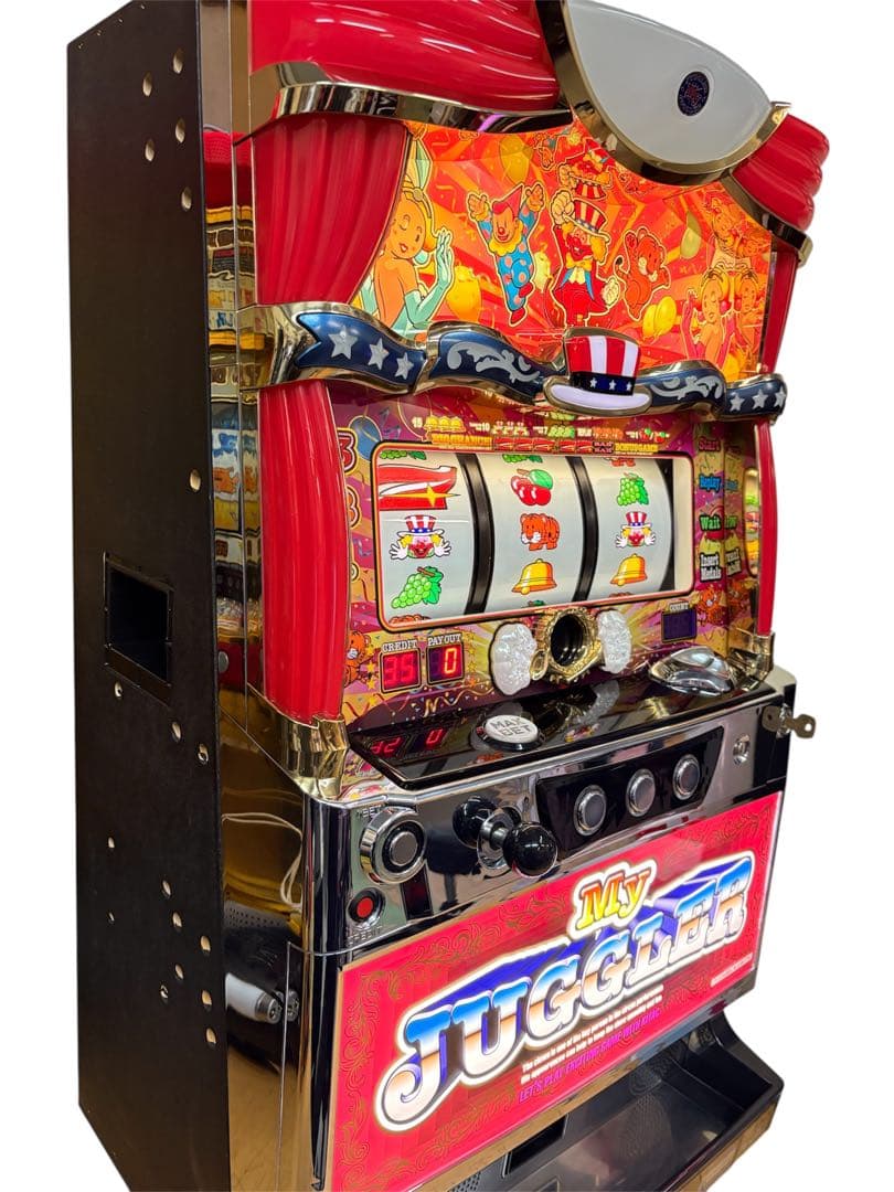 【いぶり様西濃運輸発送】マイジャグラー4 パチスロ 実機 直接引取可