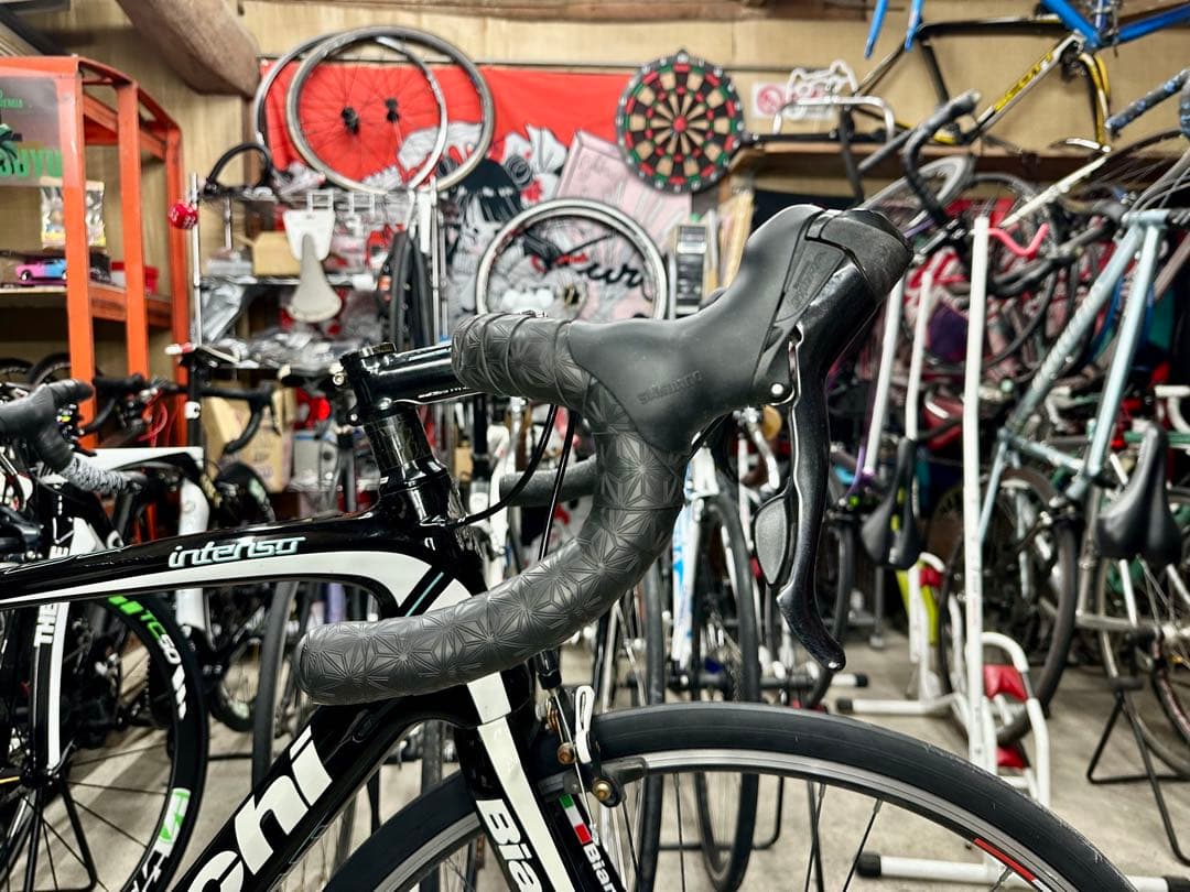 ビアンキ intenso基本分解発送送料無料！完成車配送もご相談ください！