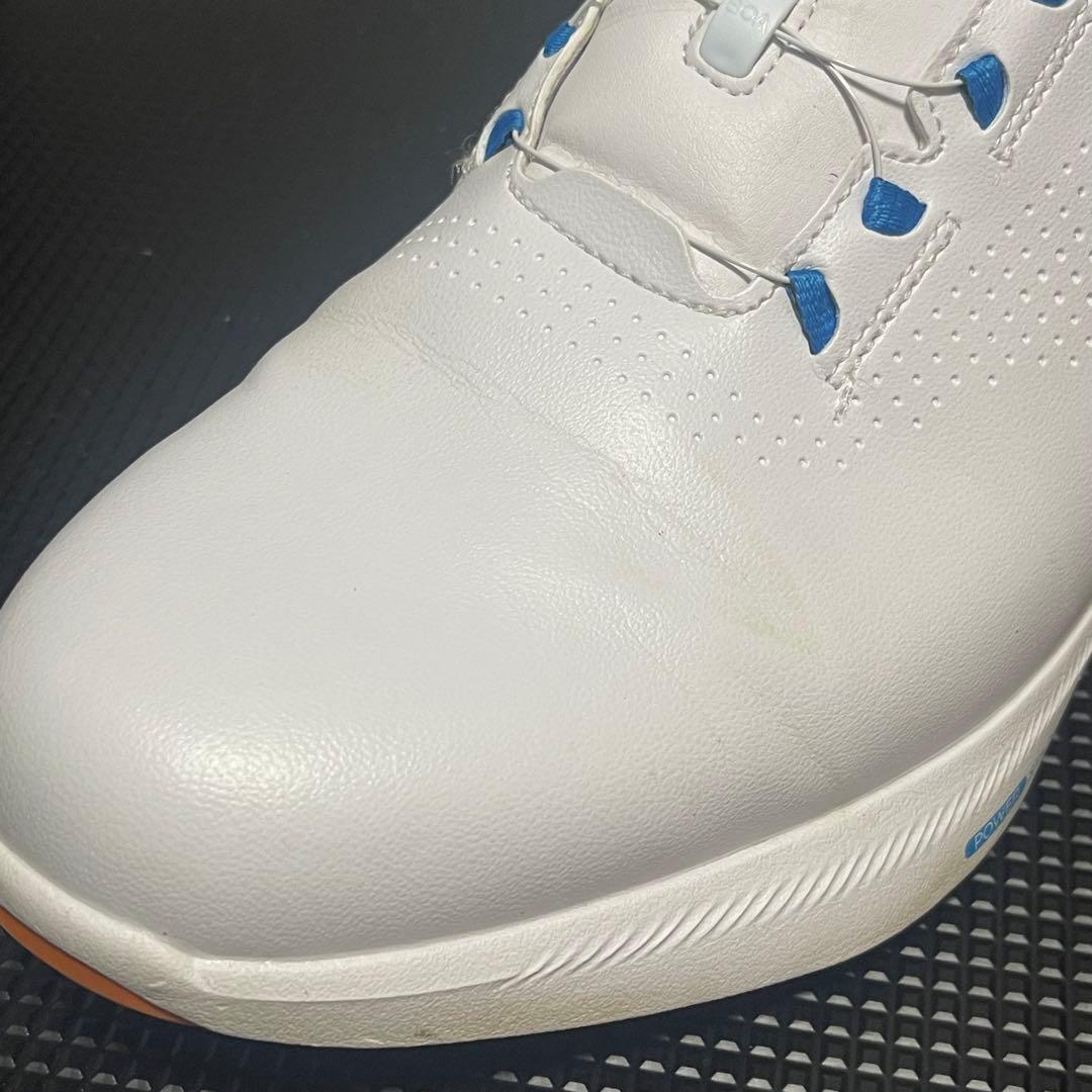 【２回使用】フットジョイ　FJ ゴルフシューズ　28㎝　軽量　スポーツ　ホワイト