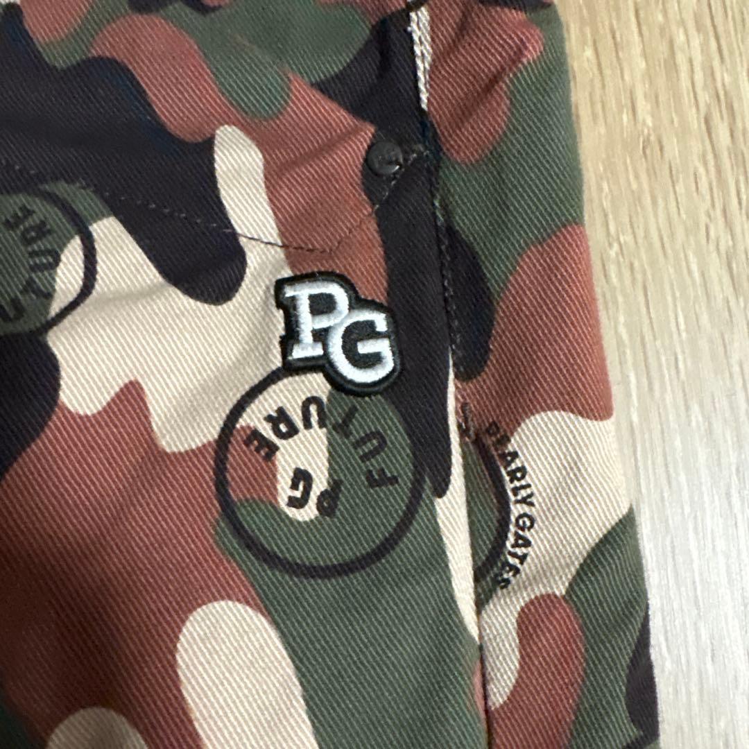 【美品】パーリーゲイツ 迷彩パンツ
