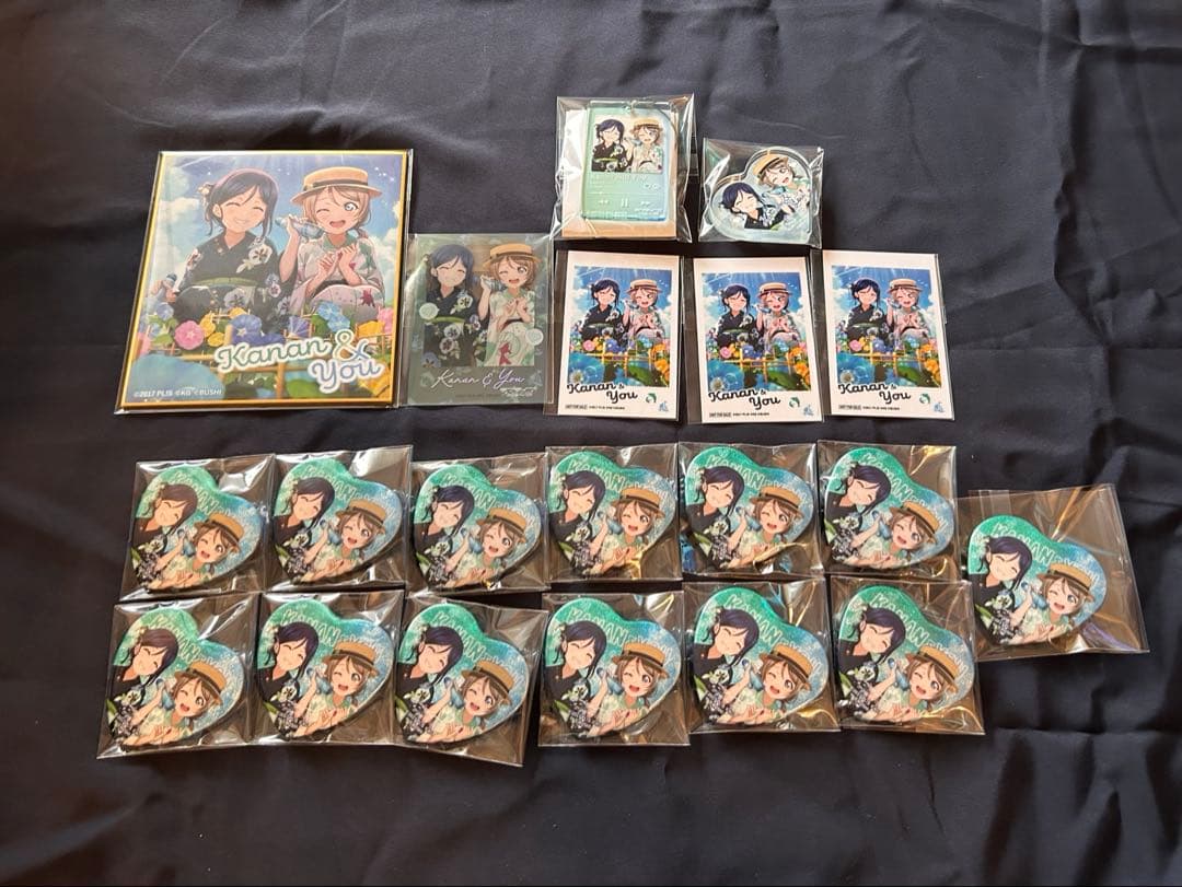 ラブライブ ペアイラスト 果南 曜 グッズ