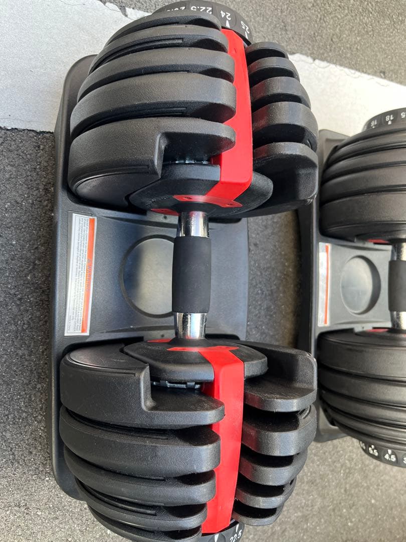 可変式ダンベル 24kg 2個セット