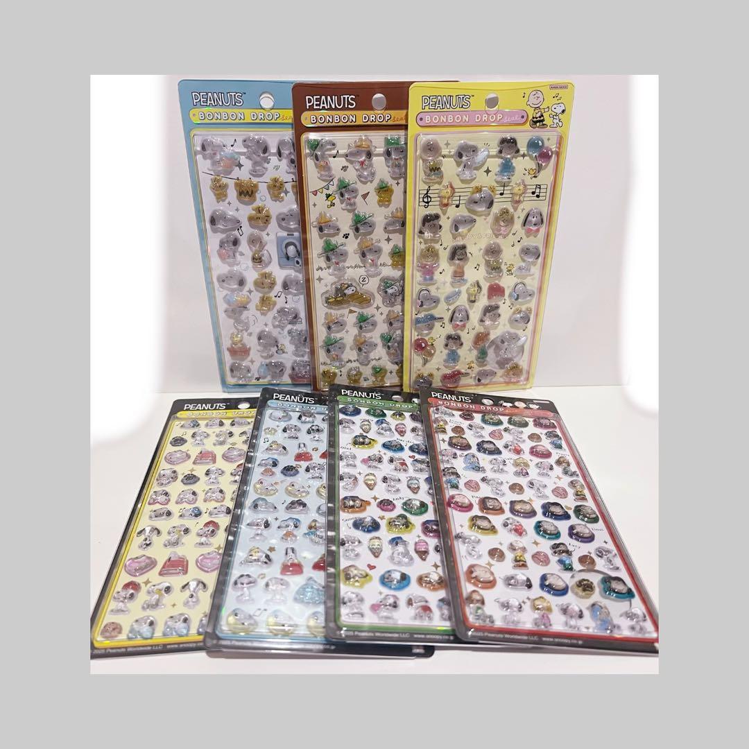 ボンボンドロップシール　スヌーピー