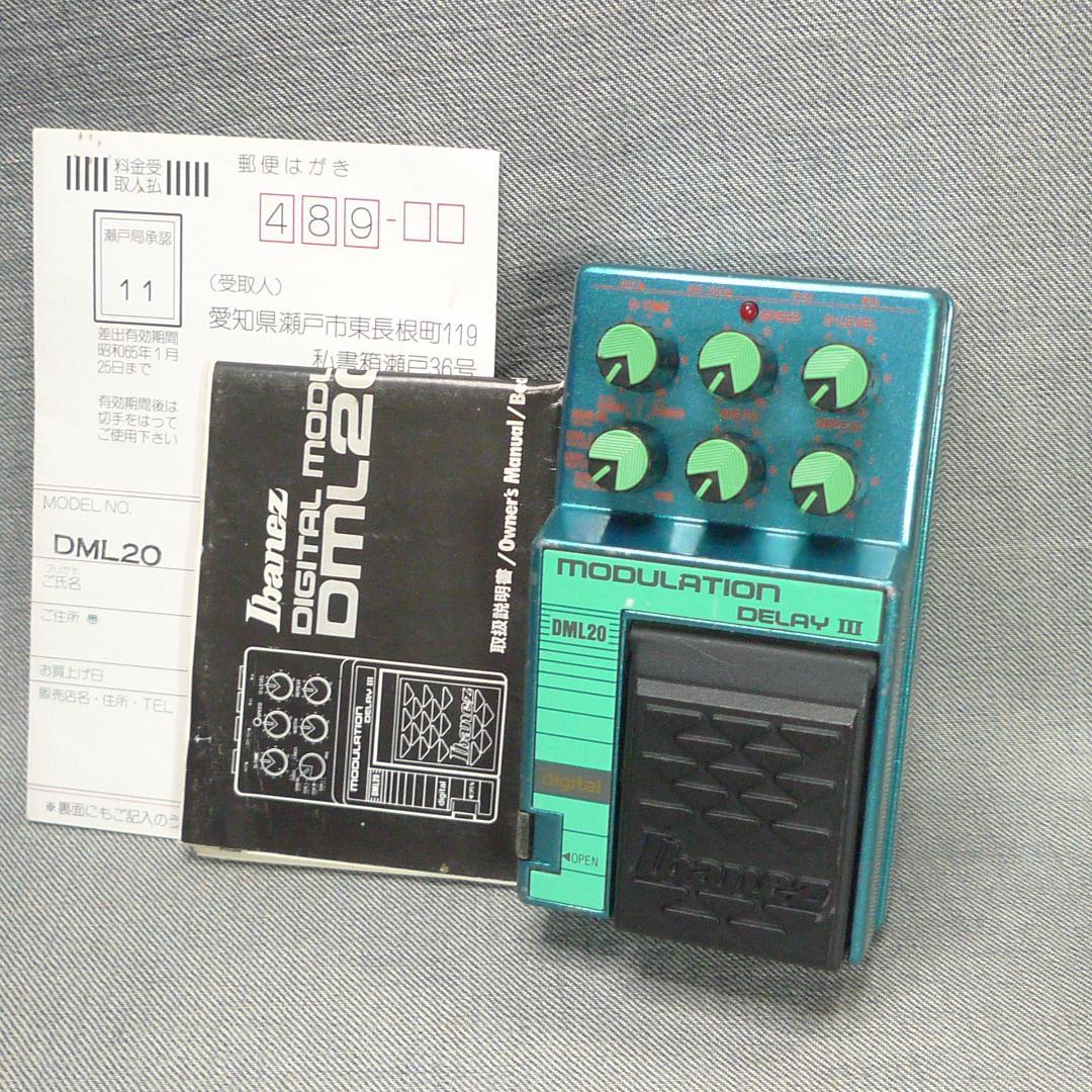 y738●Ibanez MODULATION DELAY III DML20