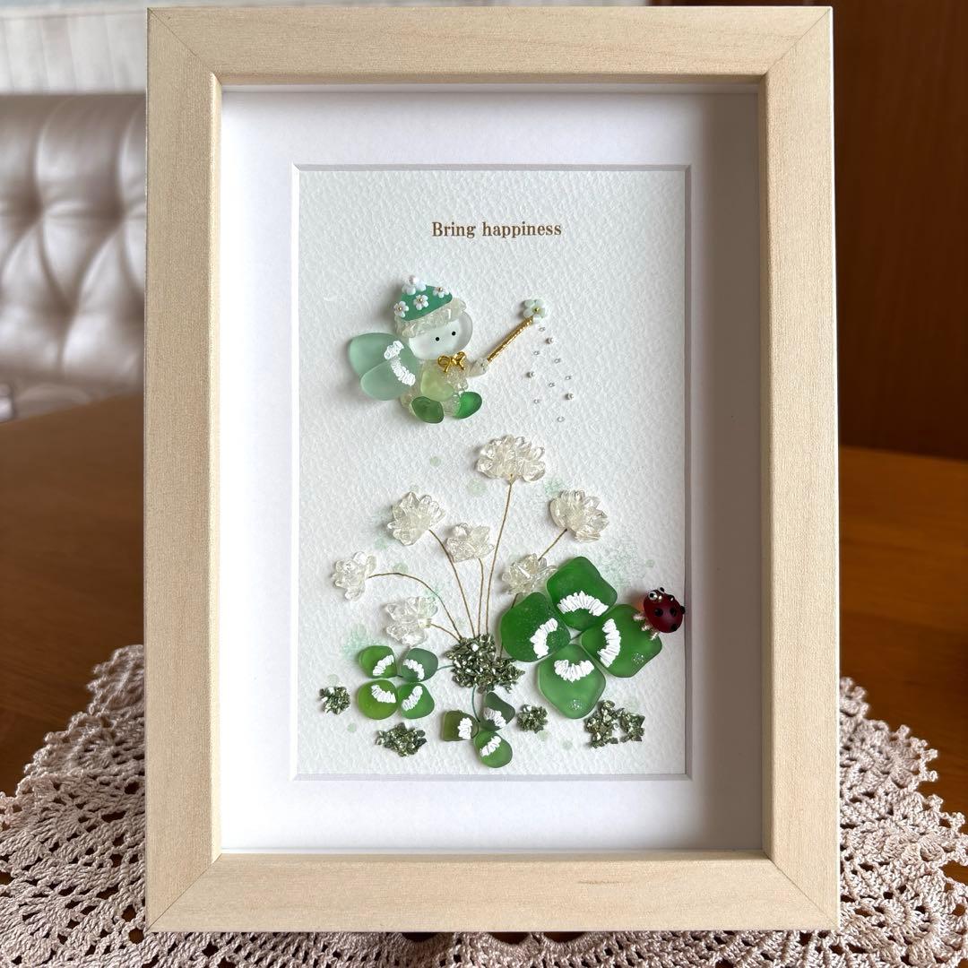 シーグラスアート❁七夕の出会い…♡❁