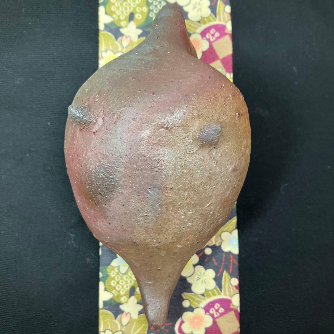 鴨徳利　アンティーク　骨董品　一輪挿し　酒器