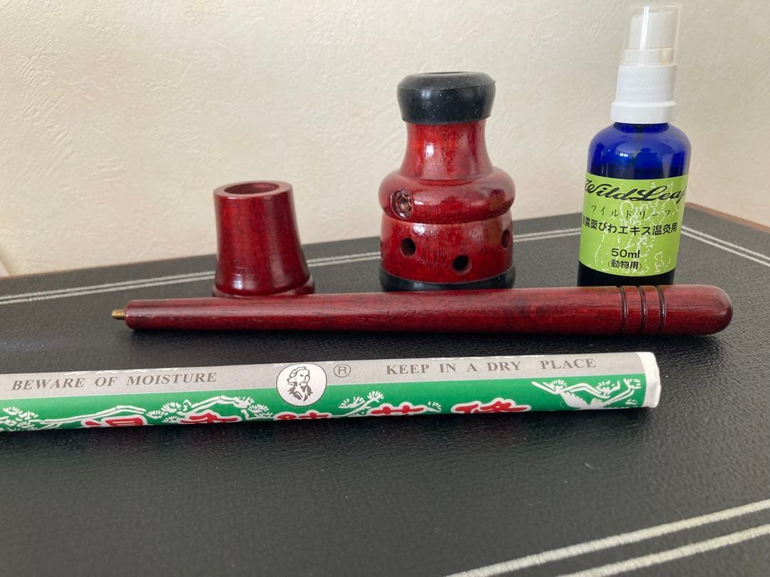 木製 温灸セット｜リラクゼーション用｜犬の温活に｜使用1回