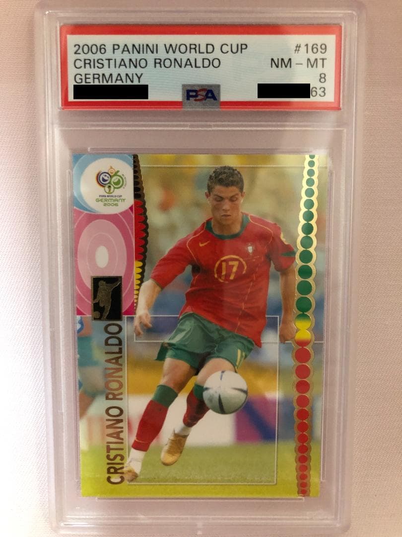 2006 WORLD CUP #169 クリスティアーノ・ロナウド PSA8
