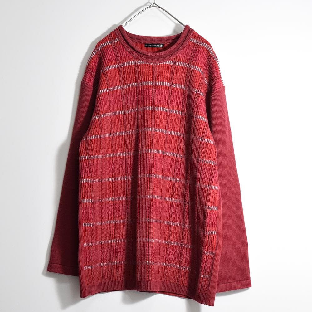 17SS ISSEY MIYAKE MEN コットン デザイン ニット 3