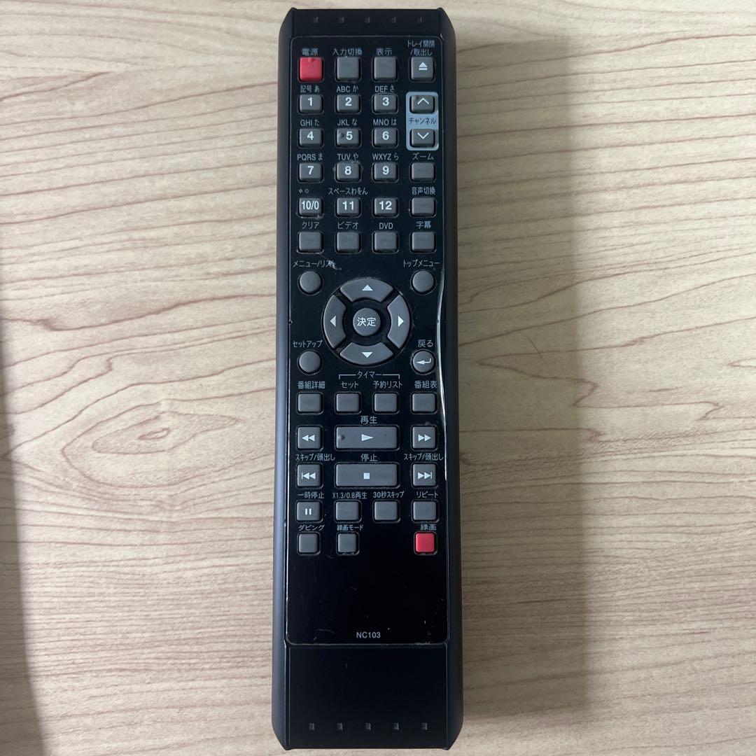 DXアンテナ DVD/VHSレコーダー DXR160V 2012年製