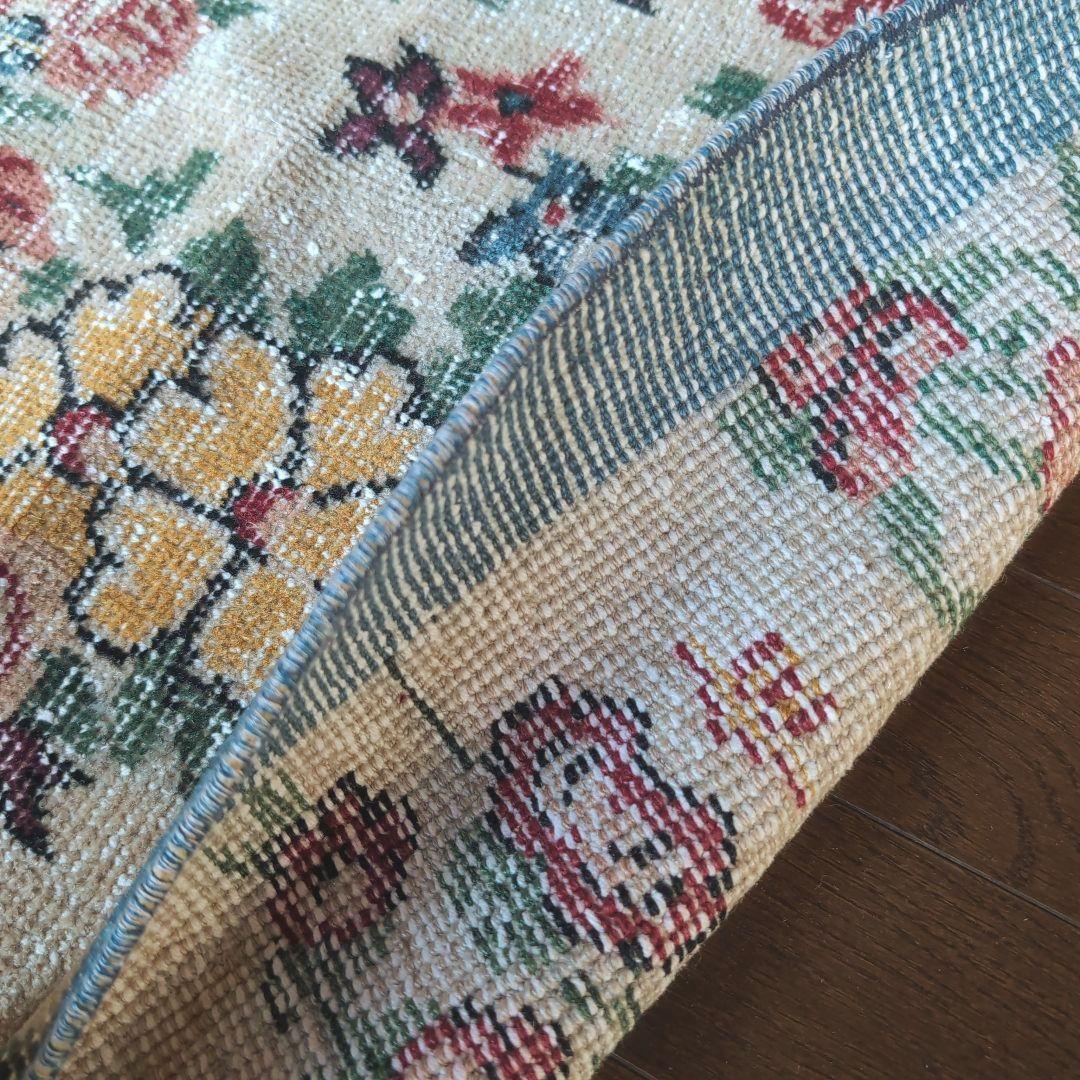 ＊ヴィンテージラグ トルコラグ ラウンドラグ Vintage rug 03＊