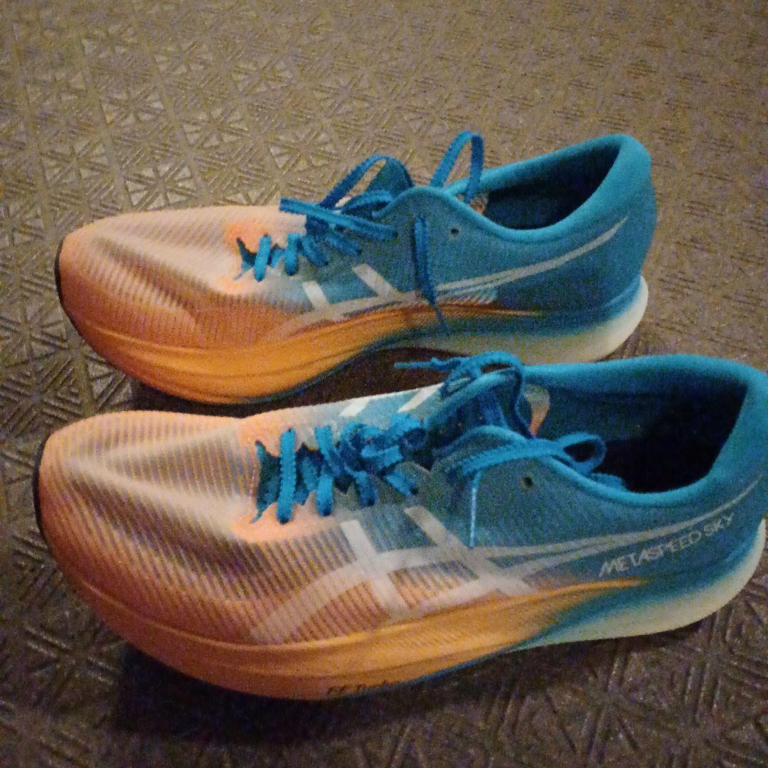 asics アシックス　27.0 スポーツ　陸上　メタスピードスカイ