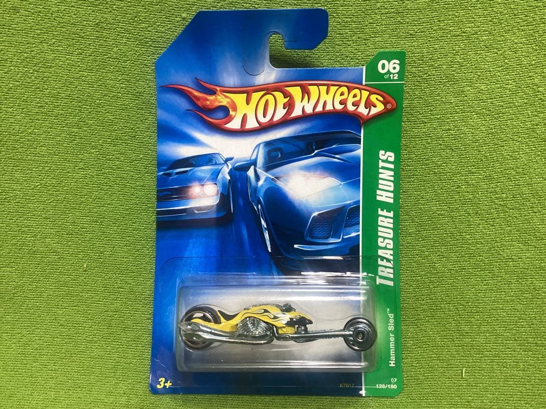 ホットウィール TREASURE HUNTS 新品 Hammer Sled