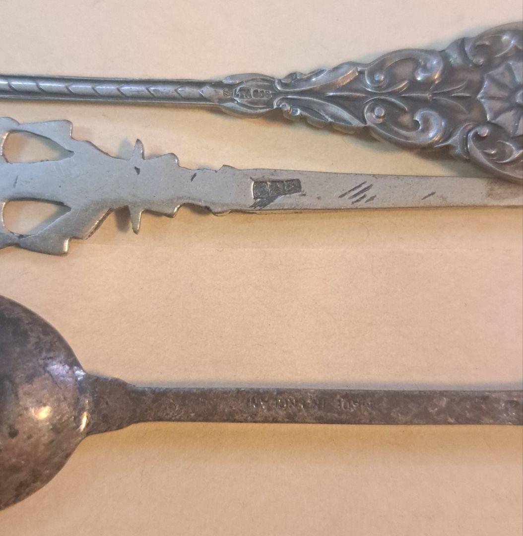 銀製スプーン ヴィンテージ 13本セット 169g