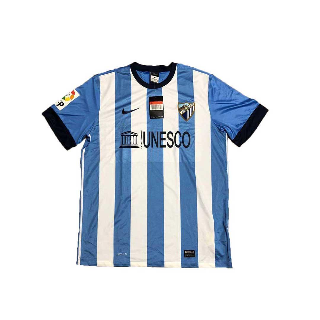 新品未使用 NIKE 2013-14 マラガCF ユニフォーム 水色 白 L