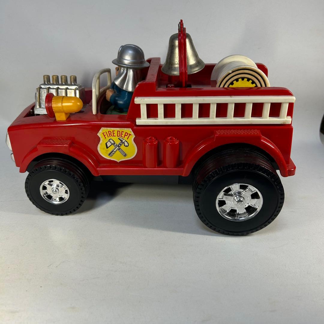 昭和レトロ　ヨネザワ　ビッグマシン　消防車