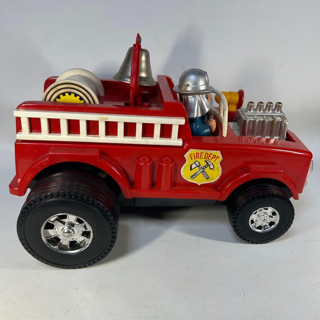 昭和レトロ　ヨネザワ　ビッグマシン　消防車