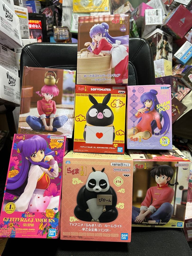 らんま1/2フィギュア7点セット　未使用