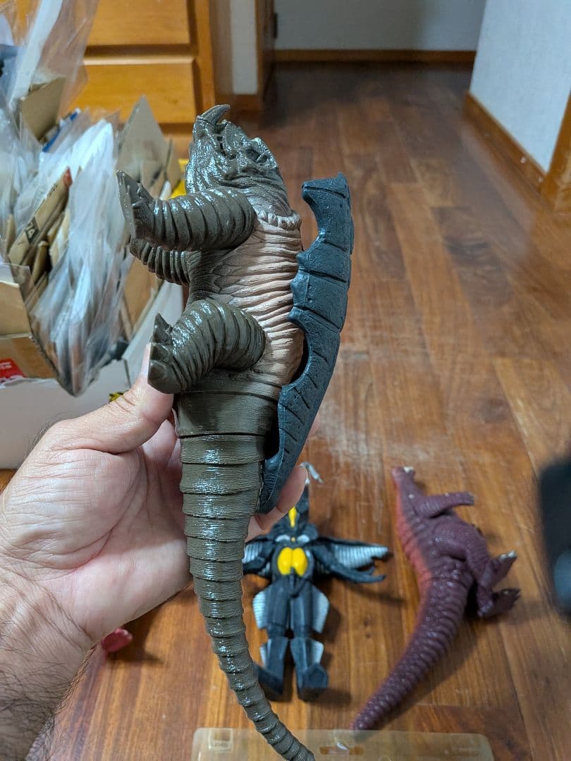 サイコバルタン、パワード怪獣フィギュア 4体セット オマケケムラー付き