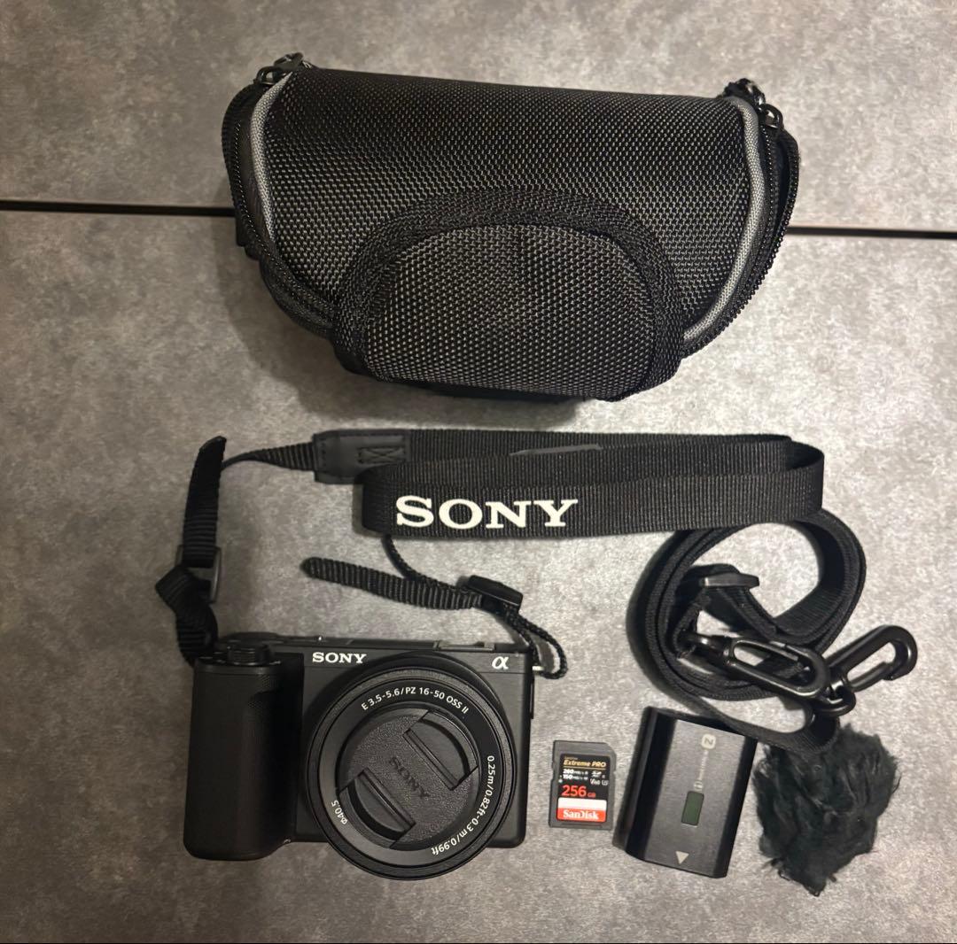 SONY VLOGCAM ZV-E10Ⅱ ブラック　レンズキット