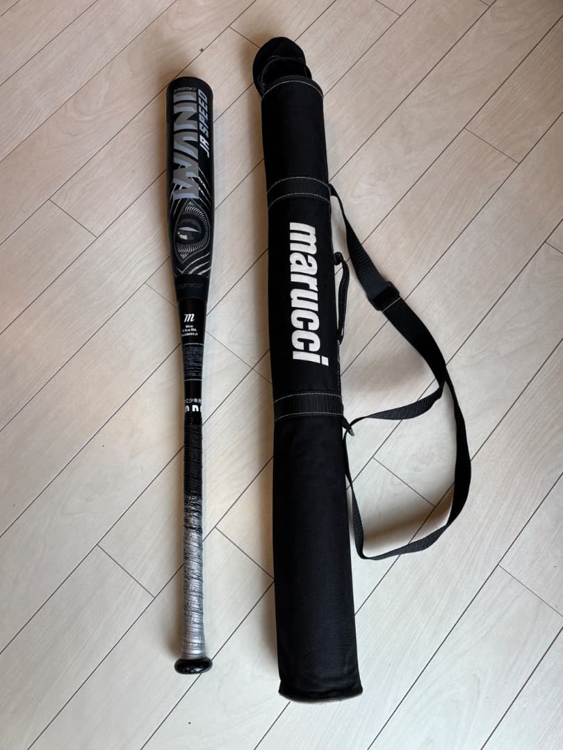 黒ワニ　マルチ　marucci ワニクラッシャースピードブラック　80cm