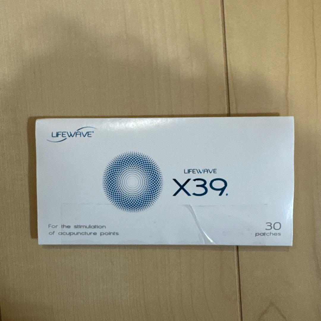 【新品未使用】Lifewave x39 パッチ