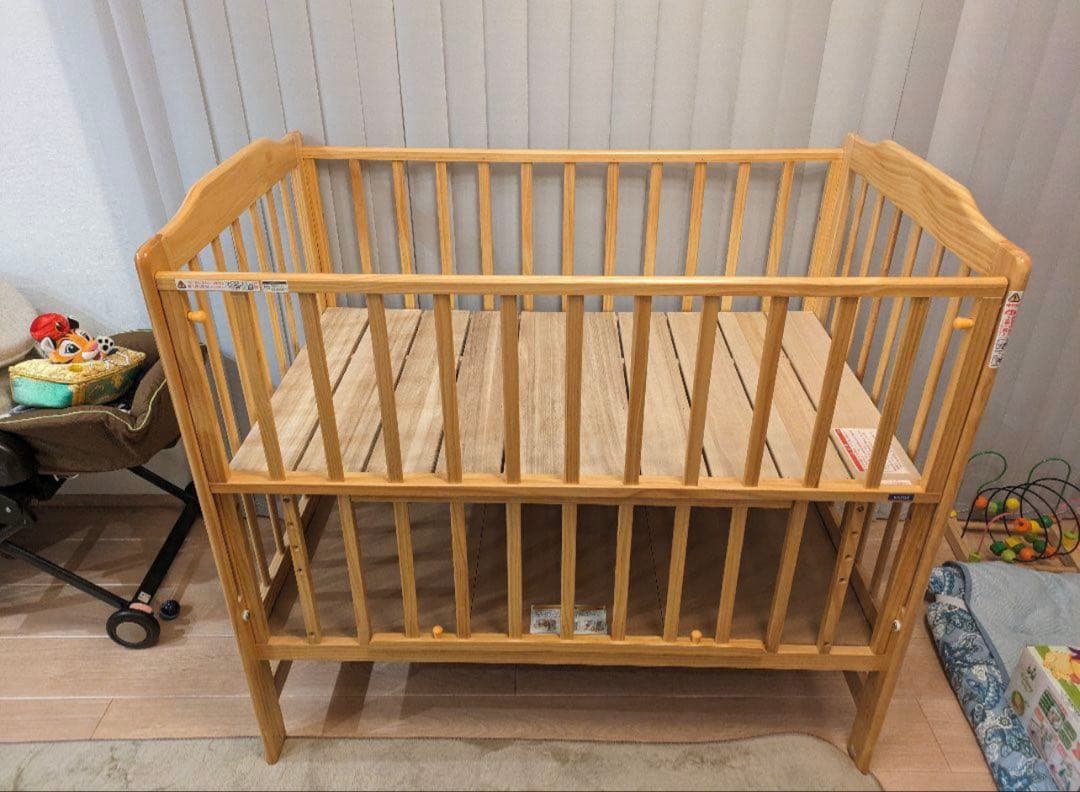 ベビーベット　カトージ　KATOJI　02399　ハイシート　ナチュラル