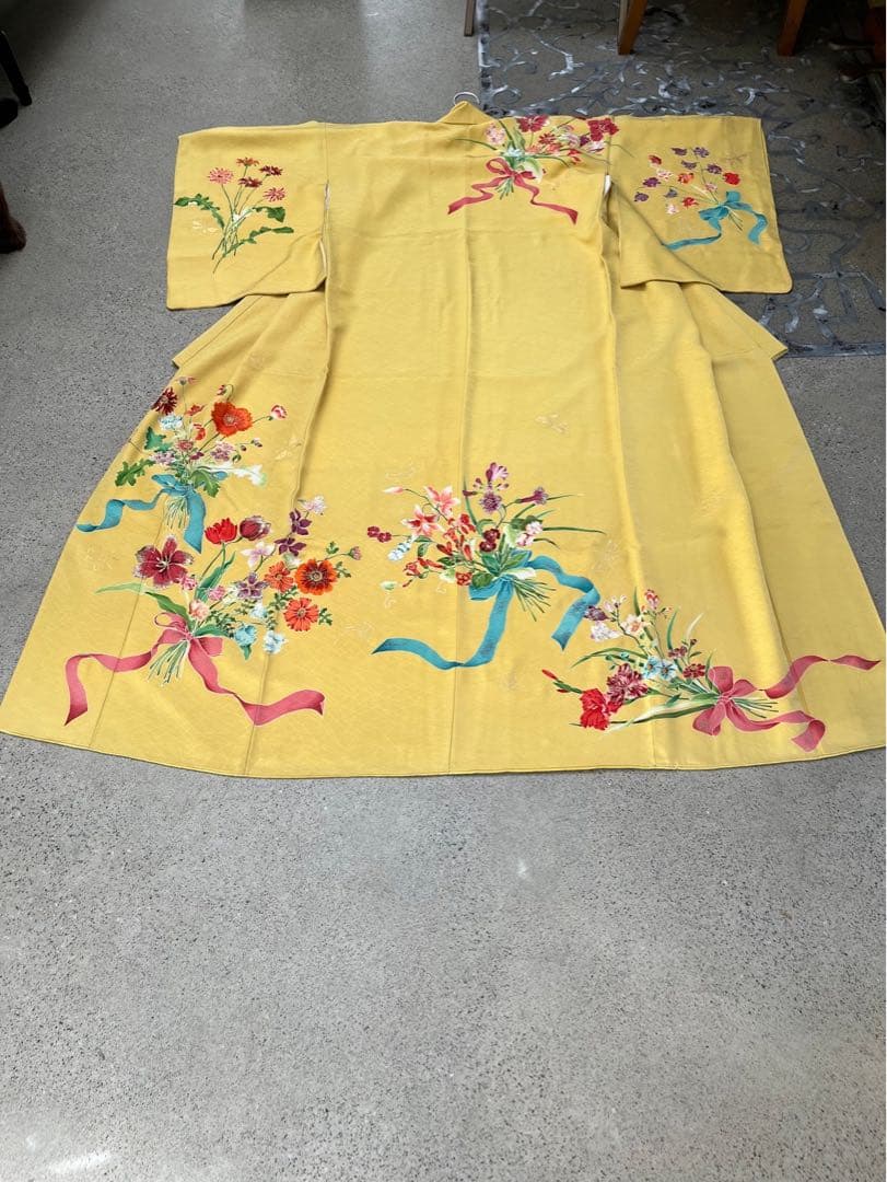 野口眞造・大彦二代目　訪問着