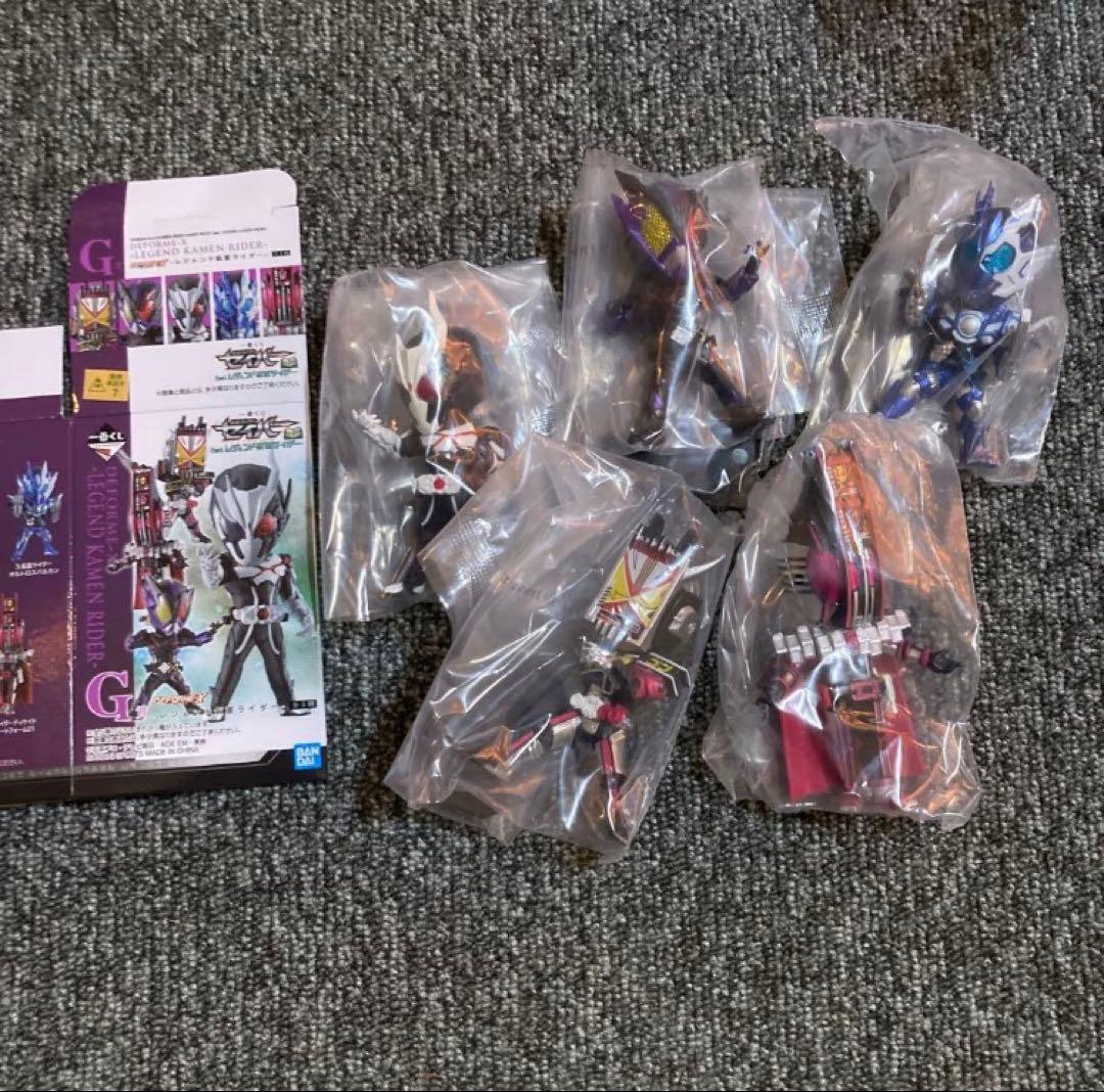 一番くじ　仮面ライダー　ディフォルメクス　コンプリート　セット