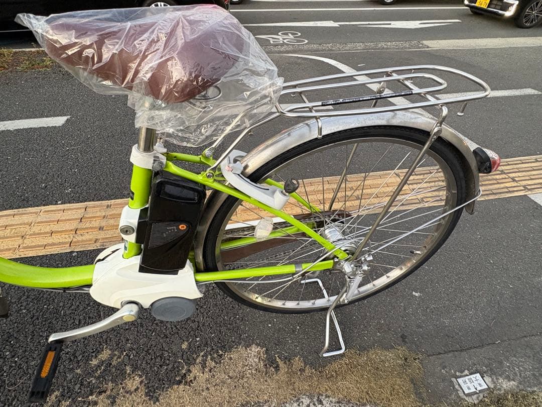 中古Panasonic電動アシスト自転車　8.9Ah4点灯　大阪　091番