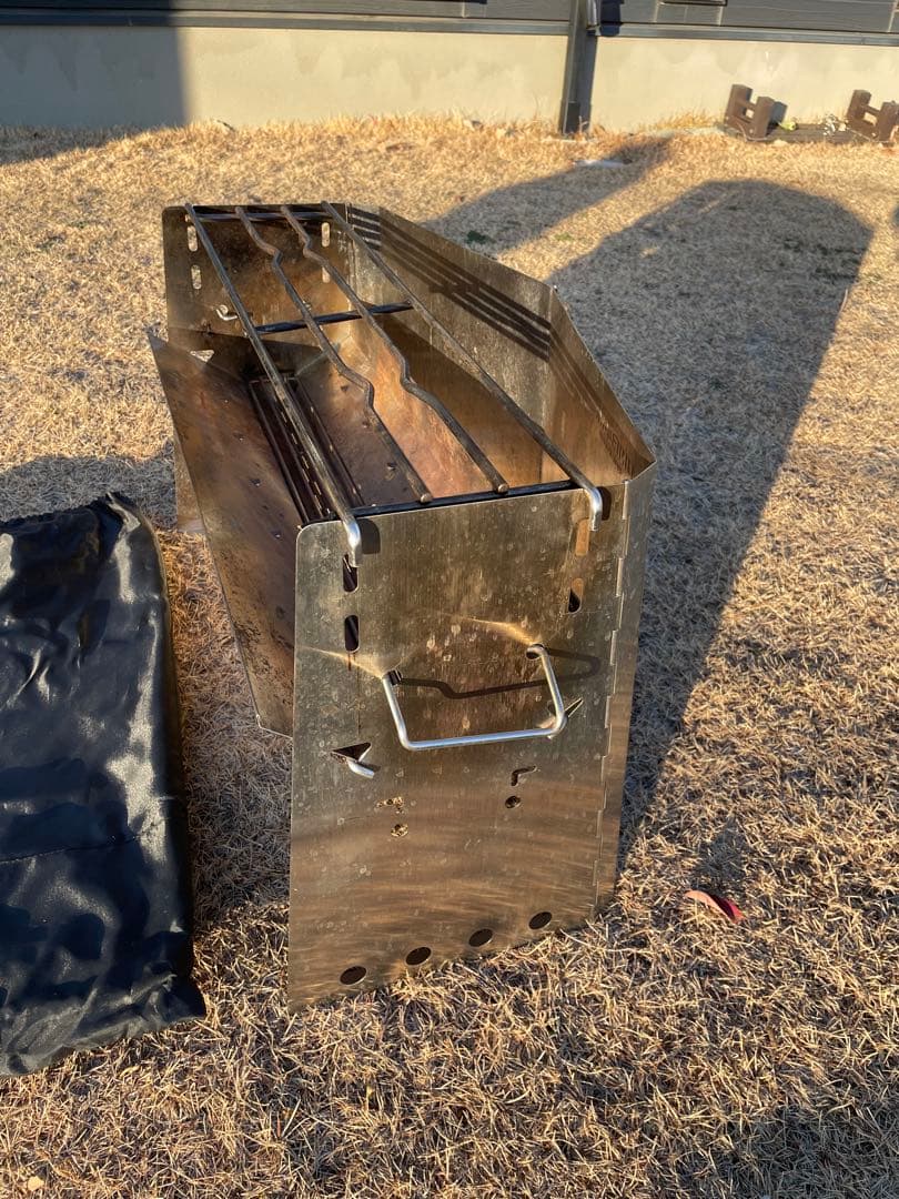 ヒロキ　焚き火台　ユニフレーム　薪グリル　ラージ