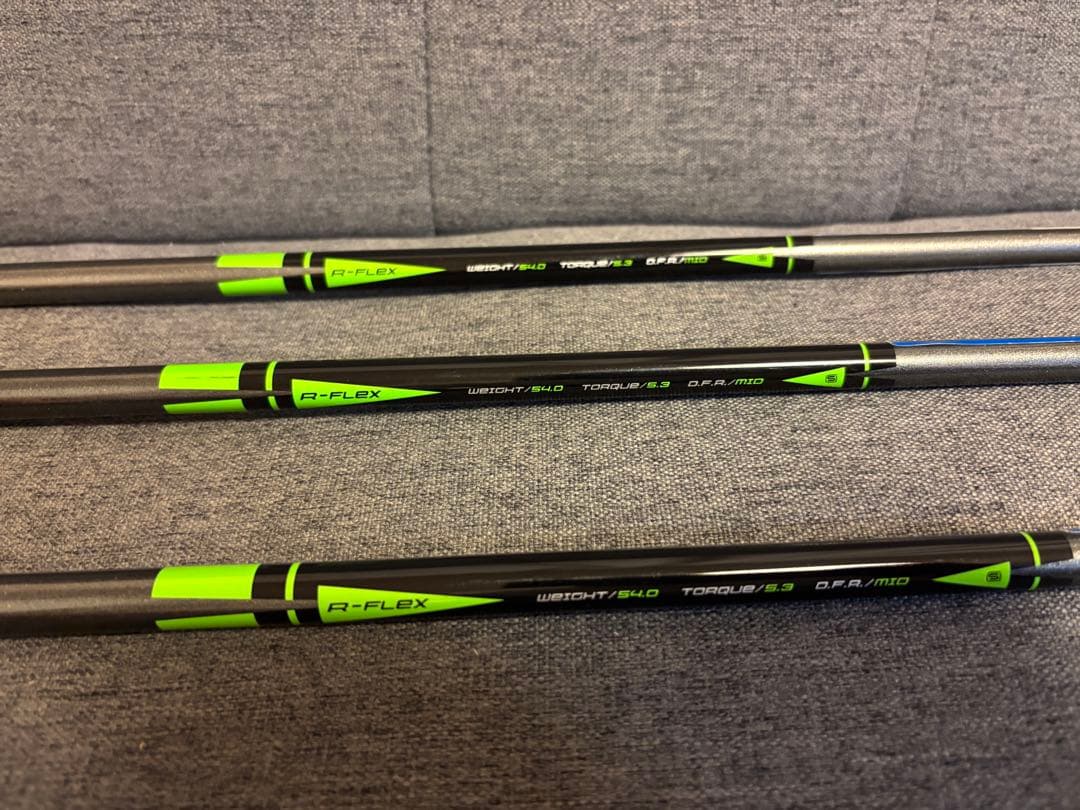 ミズノ　ドライバー　FW3.5.7. 7u パターセット