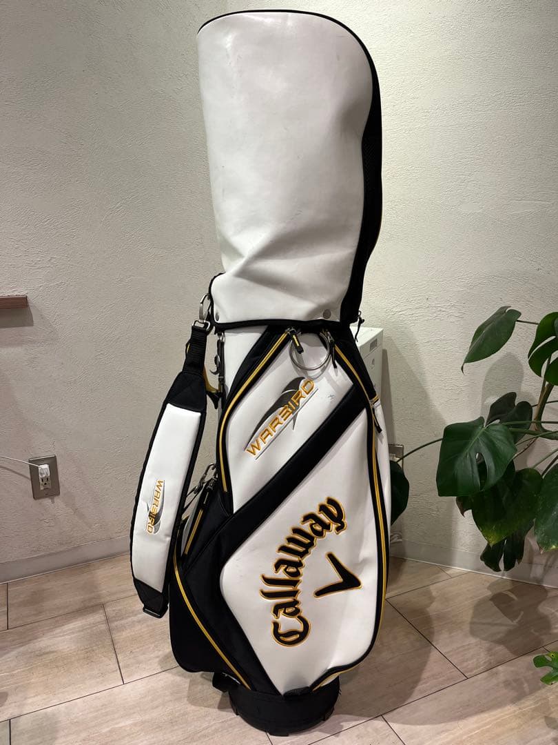 Callaway Warbird キャディバッグ ホワイト/ブラック