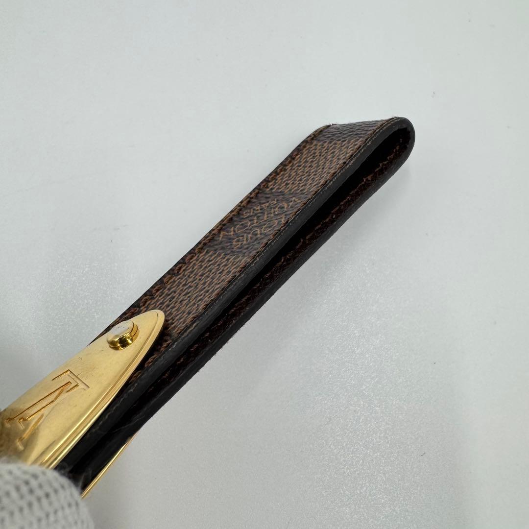 ルイヴィトン ポルトクレ ドラゴンヌ ダミエ キーホルダー キーリング