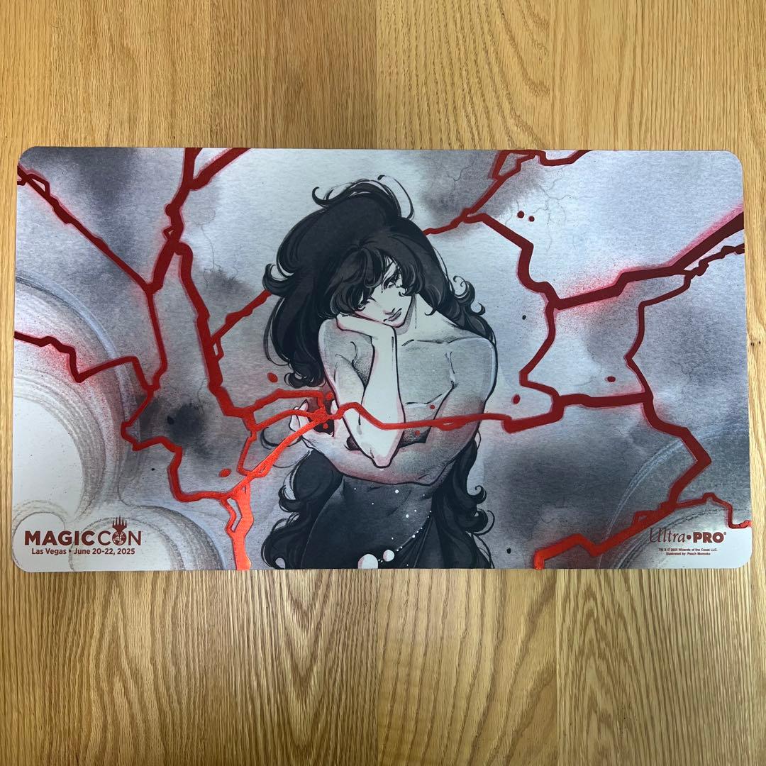 MTG ultra pro 桃桃子 稲妻foilプレイマット