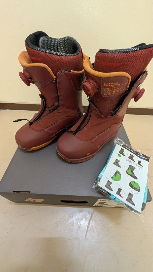 K2 TTブーツ TARO TAMAI SUFER 2回使用品