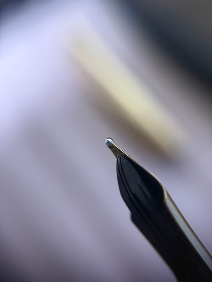 モンブラン万年筆742N、ペン先はKM