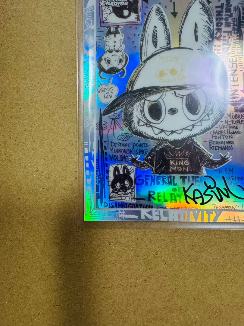 2025 Topps Chrome Labubu 箔サイン