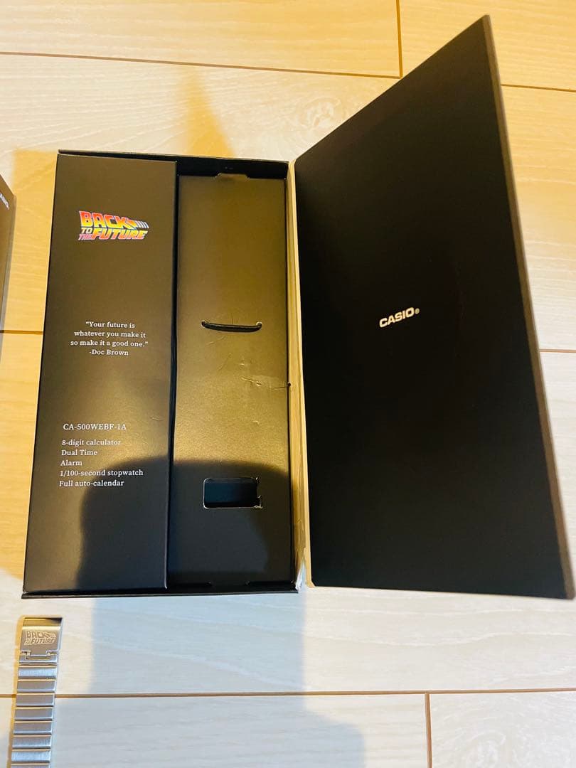 CASIOCA-500WEBF-1AJRバック・トゥ・ザ・フューチャー40周年
