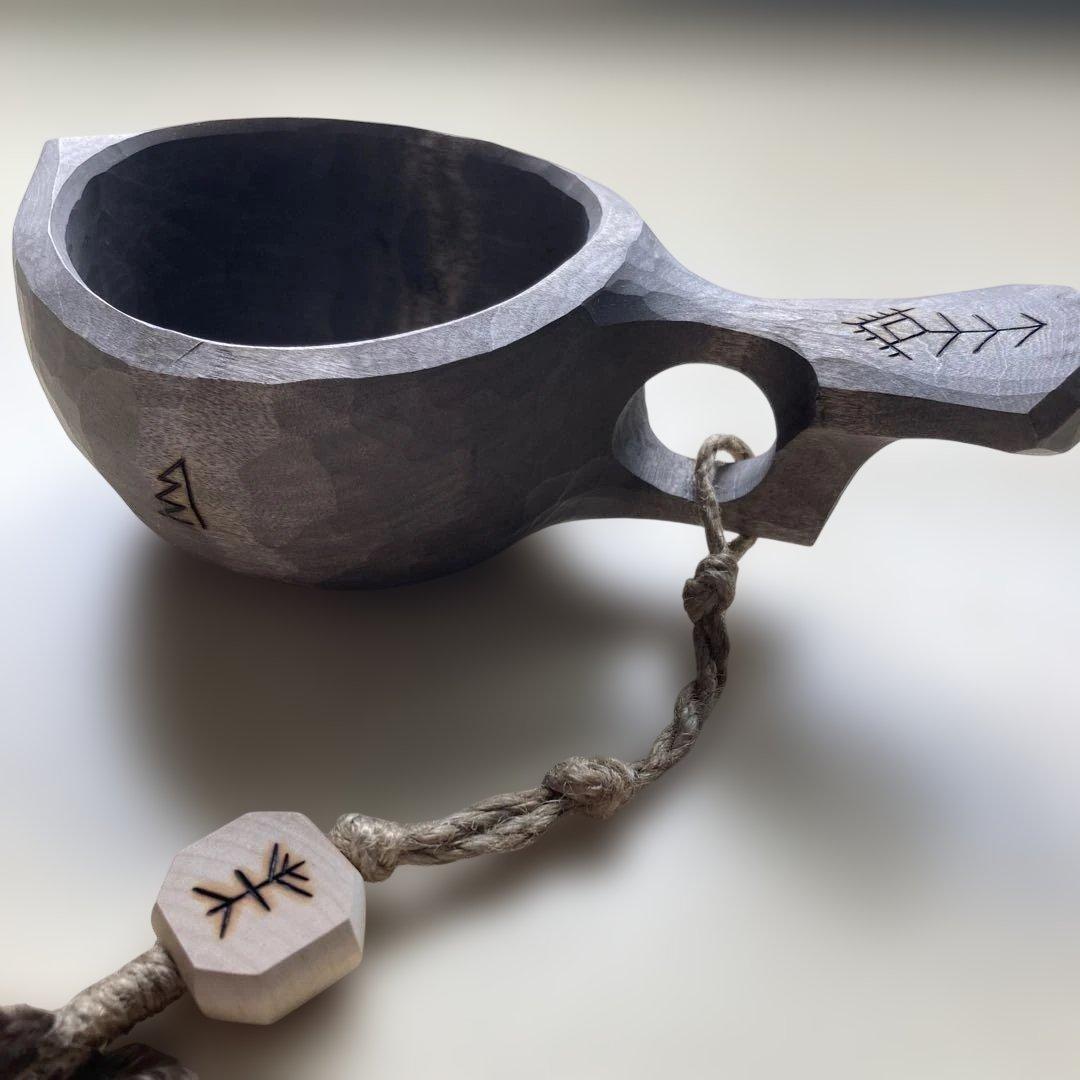 【新品】 ソウルオブシベリア　バードテール　No.2003 ククサ シルバー