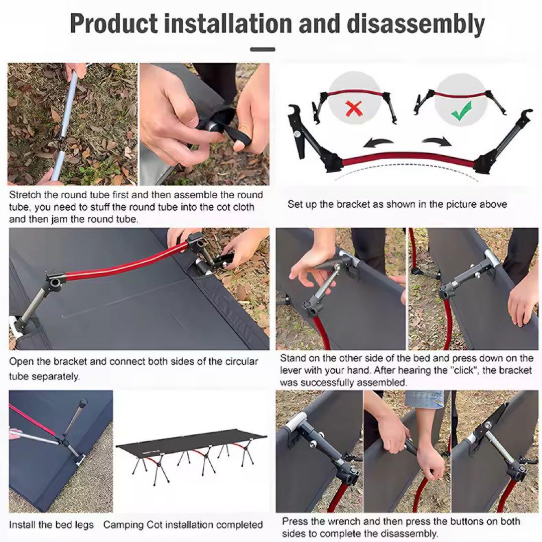 Soomloom コットテント 軽量 ツーリングテント　ソロテント　登山テント