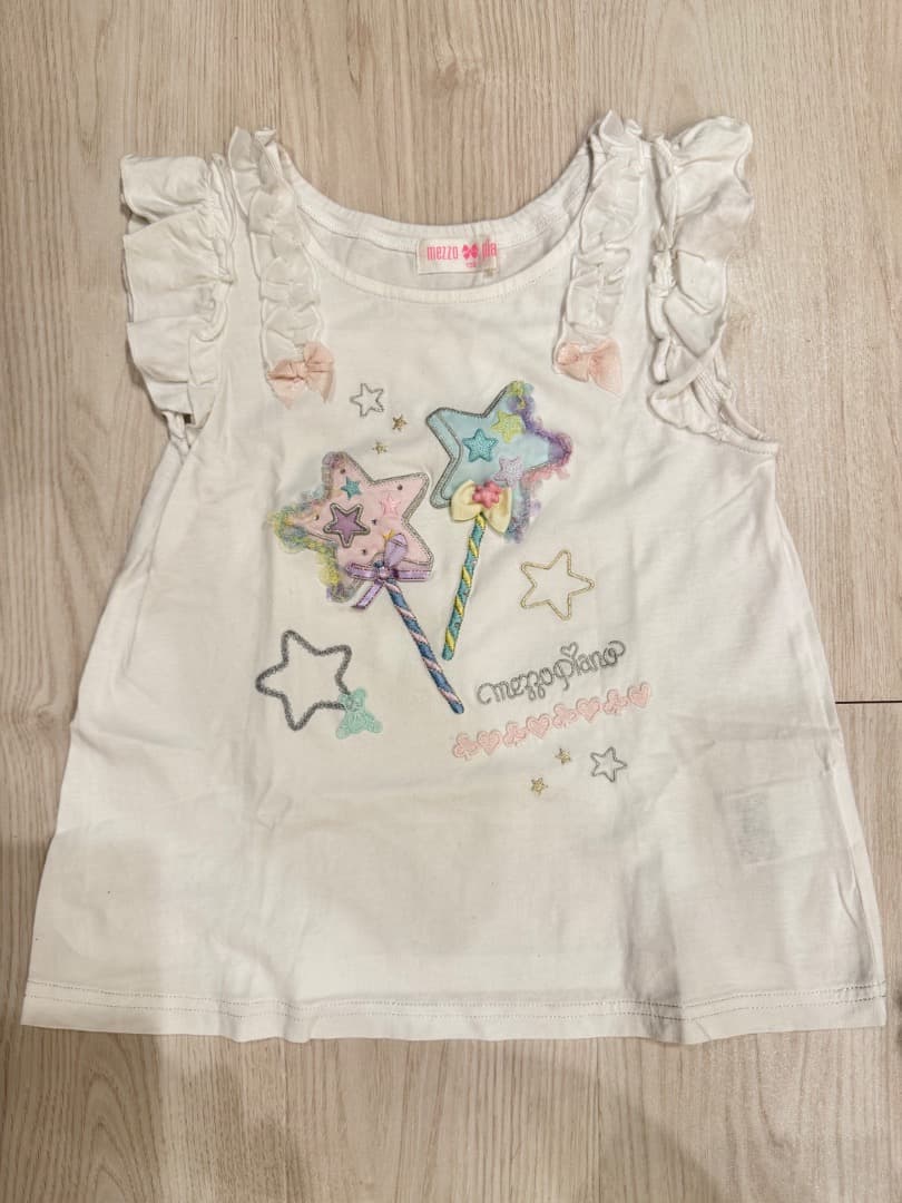 mezzo piano、サイズ130cm、夏服+水着セット