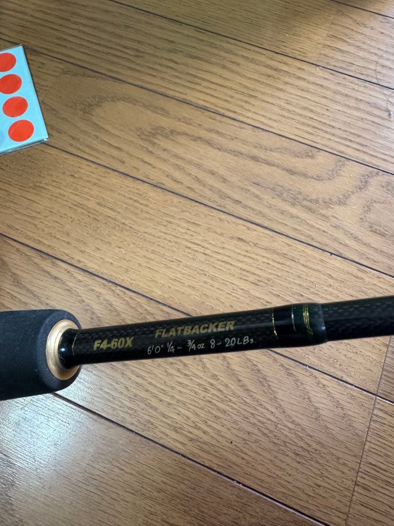 F4-60X FLATBACKER バスロッド