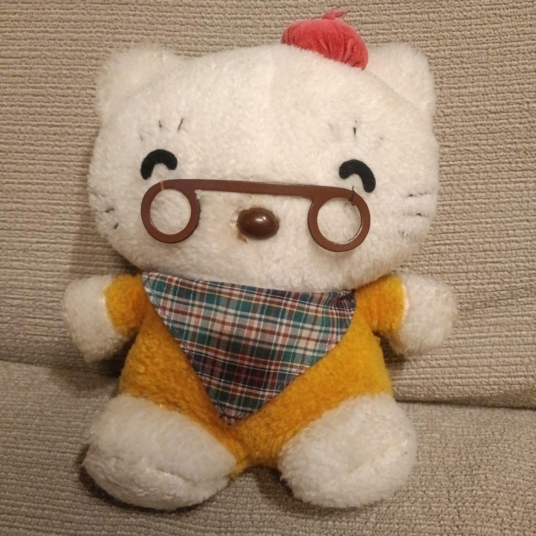 超希少　日本製　　サンリオ　ハローキティ　おばあちゃん　マーガレット　ぬいぐるみ