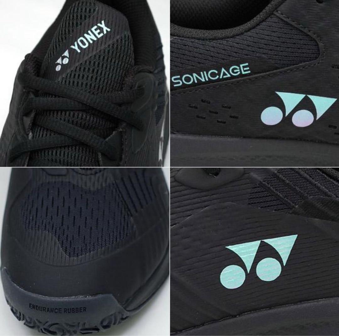 YONEXテニスシューズ クレー・砂入人工芝用 4E wide 007 24.0